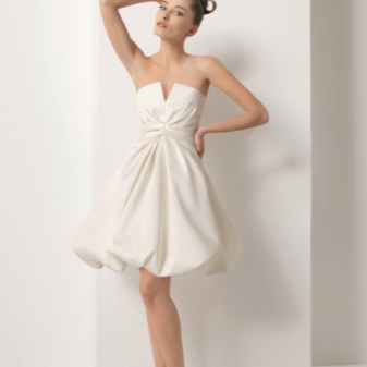 فستان زفاف محول مع تنورة تول قابلة للإزالة