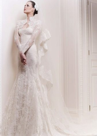 Bolero for lace wedding dress