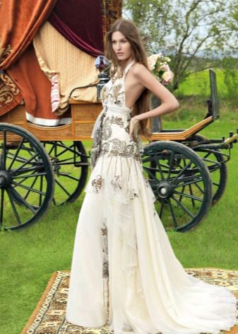 فستان الزفاف خمر من YolanCris
