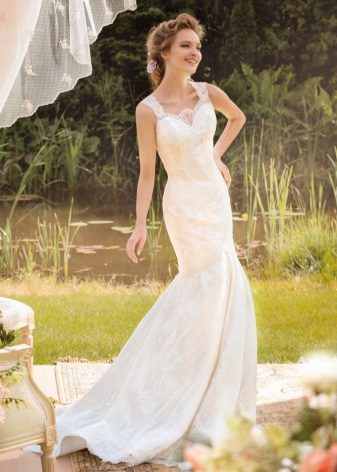 فستان الزفاف المحولات من Papilio طويل