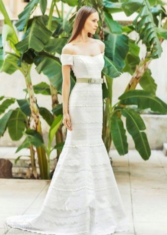 Christos Costarellos Strapless svatební šaty