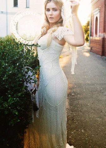 فستان زفاف محبوك من آنا راديفا