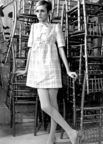 60'ların Tarzı - Dalgalı Elbise