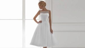 Vestuvinė suknelė „Midi“ ilgio