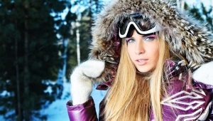 Women's down jackets with fur