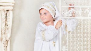 Camicia da battesimo per bambina