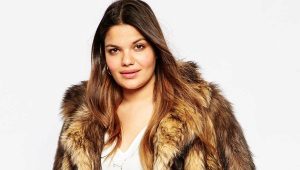 Fur coats for large women