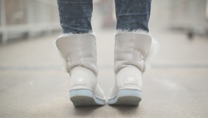 Witte laarzen