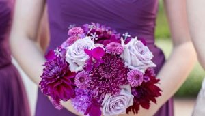 Purple Bridal Bouquet: the best combinations and tips for choosing