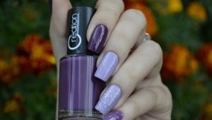 Lavender manicure: fashion ideas and color features