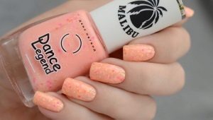 Peach manicure: design en stijlvolle ideeën
