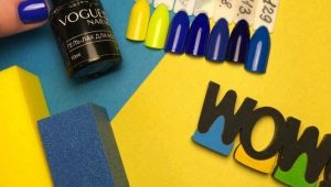 Vogue Nails gel menggilap: ciri-ciri dan pelbagai warna