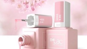 Características y paleta de tonos de E.MiLac gel polish