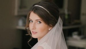 تسريحات الزفاف مع التاج والحجاب