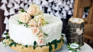 Вјенчана торта без мастика: врсте десерта и могућности дизајна