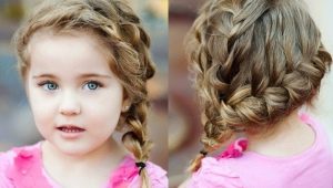 How to beautifully and quickly braid a braid for a child?