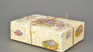 Decoupage boxes: ideas and workshops