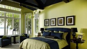 غرفة نوم الزيتون: أسرار التصميم وأمثلة مثيرة للاهتمام