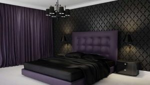 التفاصيل الدقيقة لتصميم غرفة النوم بألوان داكنة