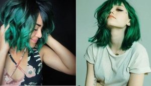 لون الشعر الأخضر: كيفية اختيار الظل وتحقيق النغمة الصحيحة؟