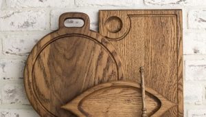 Как да подредите естетически дъските за рязане в кухнята?