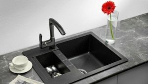 Marmorvasker til kjøkkenet: funksjoner og tips for valg