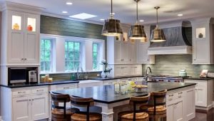 Features of American-style kitchens