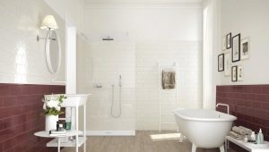 Гланцови плочки за баня: разновидности, опции за дизайн и съвети за подбор