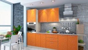 Оранжева кухня: функции и опции в интериора