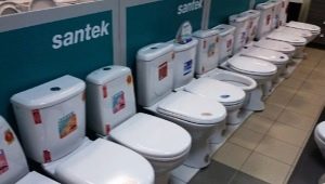 Toilettes Santek: aperçu et sélection des modèles