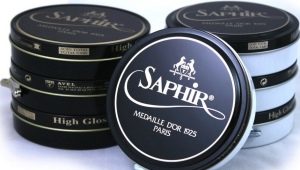 Saphir-kenkäkosmetiikka: ominaisuudet ja yleiskuvaus