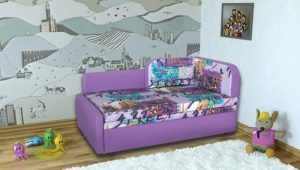 Παιδικό γωνιακό καναπέ: χαρακτηριστικά, τύποι και επιλογή