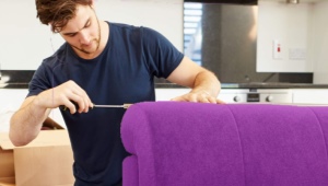 Do-it-yourself sofa repair features
