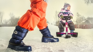 Elección de botas de nieve para adultos