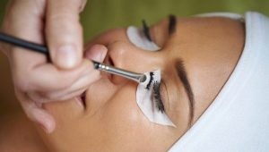 Features and technique of staining eyelashes with henna