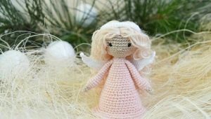 How to crochet an angel using the amigurumi technique?