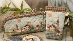How to work in the technique of Japanese patchwork?