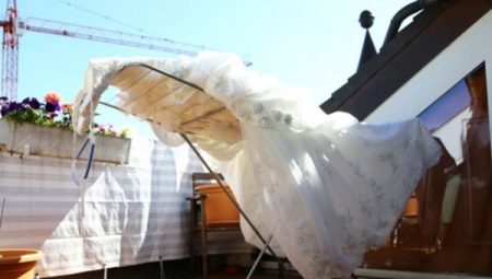 Comment laver une robe de mariée?