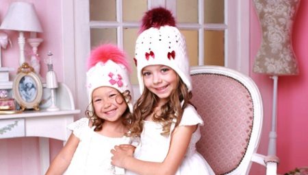 Barnens hattar för vinter