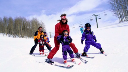 Botas de esqui para crianças