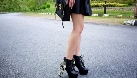 Spike Ankle Boots
