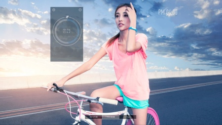 Xiaomi Mi Band fitnesa aproce