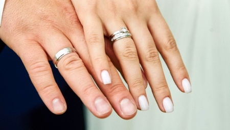 Vjenčani prstenovi od bijelog zlata
