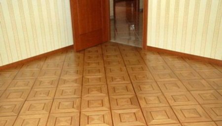 How to wash stains from green from linoleum?