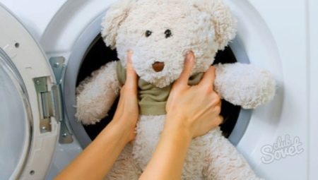 Hvordan vaskes blødt legetøj i vaskemaskinen?