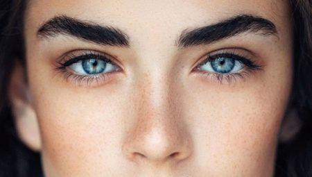 Tykke øjenbryn: typer, extensions og makeup