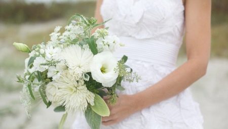Wie wählt man einen weißen Blumenstrauß für die Braut?