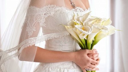 Krásné svatební svatební kytice callas