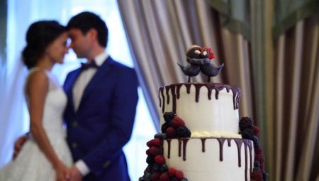 Original ideas for creating unusual wedding cakes