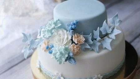 Vjenčani dvoslojni kolač: originalne ideje i značajke izbora